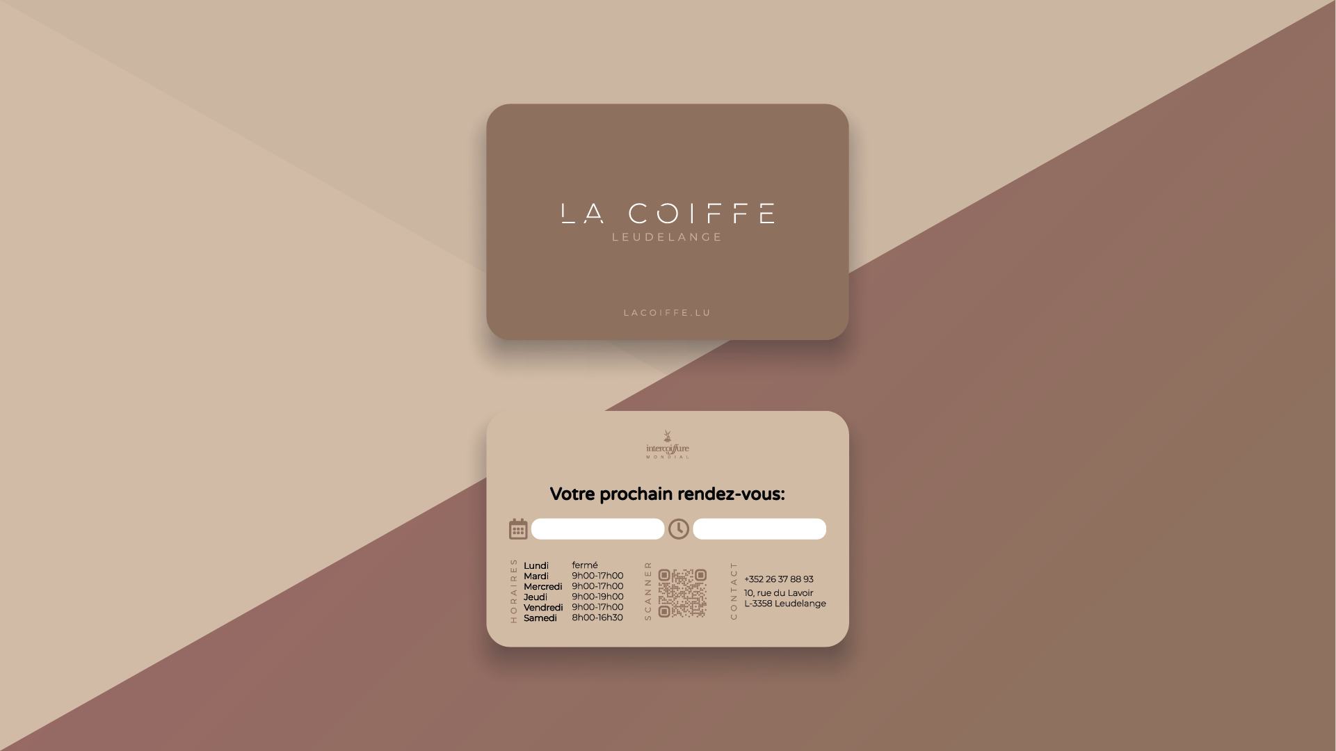 La Coiffe Leudelange - Cards