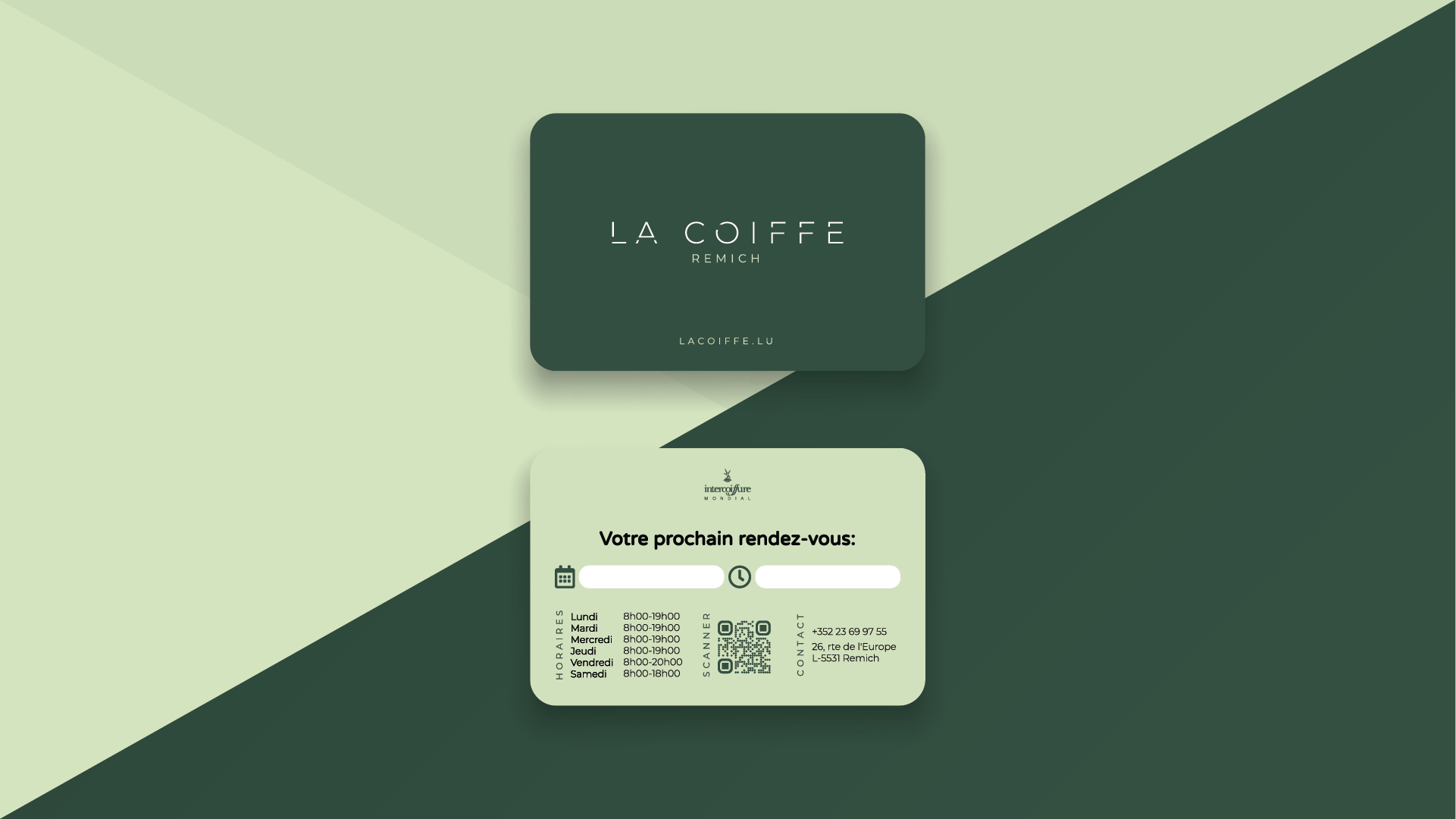 La Coiffe Remich - Cards